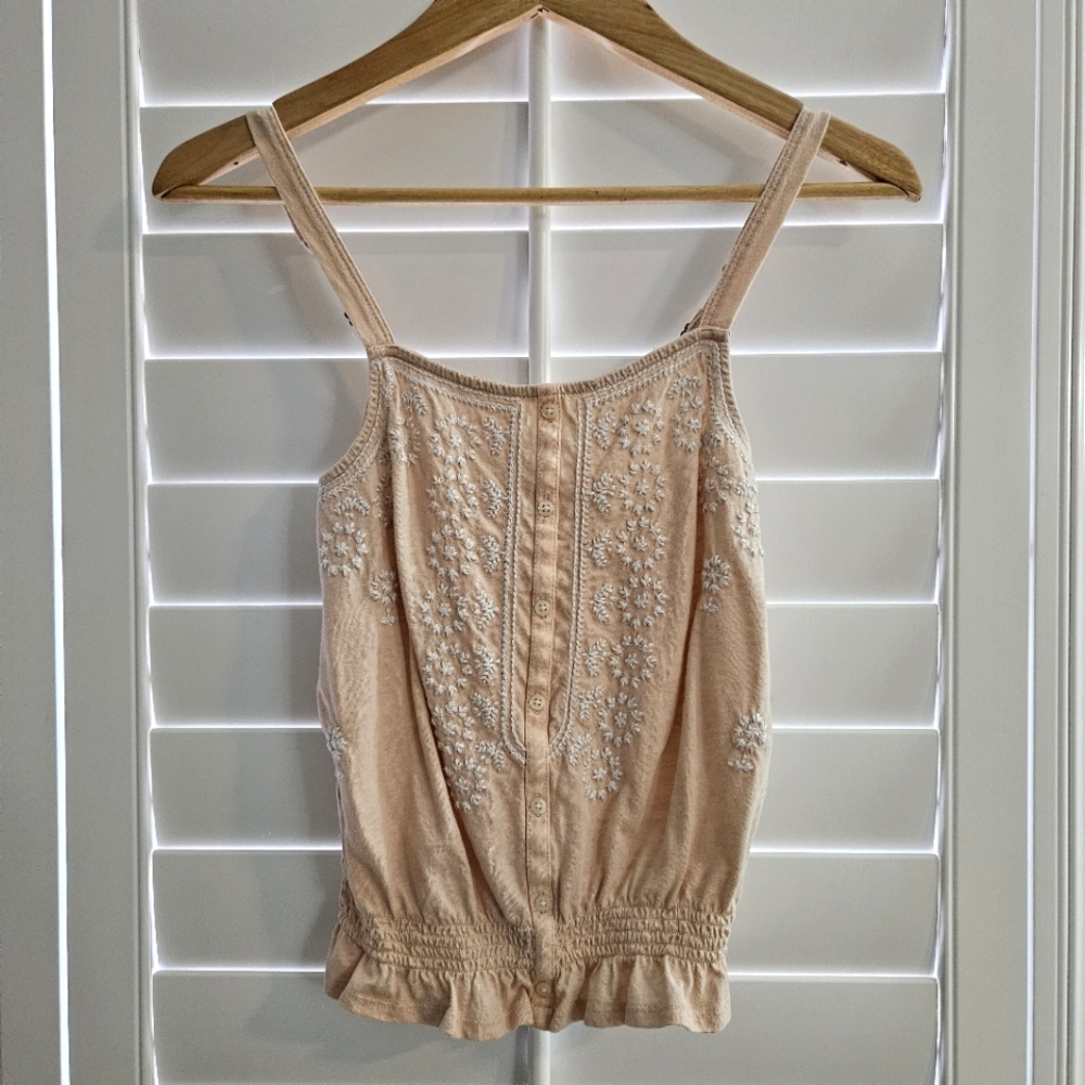 American Eagle Embroidered Top
